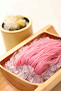 Japanese Pink Ume Soba Noodles