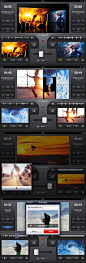 vjay音乐和视频的混搭机iPad应用界面设计_音乐iPad界面_黄蜂网