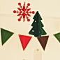 #关于生活# ZAKKA 杂货 原品生活 立体挂饰 庆典 节日 立体挂饰 圣诞树/雪花