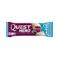 Amazon.com: Quest Nutrition Hero Protein Bar, Blueberry Cobbler, 17g Protein, 4g Net Carbs, 170 Cals, 2.12oz Bar, 10 Count, High Protein, Low Carb, Gluten Free: Health & Personal Care