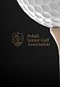 Polish Senior Golf Association : This is a brand created for seniors golf association, based in Warsaw, Poland.Logo & brand design: Marcin ZiemczykCGI visualisation: Wojciech Portnicki