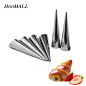 US $0.69 23% OFF|Hoomall 1PC DIY Baking Tool Cannoli Forms Croissant Mold Stainless Steel Desset Bread Baking & Pastry Moulds Kitchen Accessories-in Cake Molds from Home & Garden on Aliexpress.com | Alibaba Group : Smarter Shopping, Better Living!