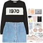 O1.1O.2O15//19:22 
-im in paradise with dad 

Happy Kids Day:) 

sotd: R.I.P to my youth- the neighbourhood 

@polyvore @polyvore-editorial #polyvore #polyvoreeditorial #black #denimskirt #white