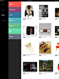 Svpply收藏你喜欢的产品iPad界面设计，来源自黄蜂网http://woofeng.cn/ipad/