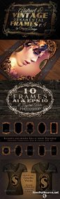 PSD – 10 Frames Vol.4 – Vintage Ornament 6395307 » Graphicriver free . Free Download ...