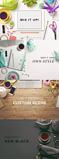 Custom Scene - Feminine Ed. - Vol. 1 - Product Mockups - 3