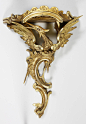 Pair of George III Giltwood Wall Brackets image 4