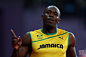 牙买加名将博尔特以9秒63的历史第二好成绩夺得了伦敦奥运会男子100米冠军