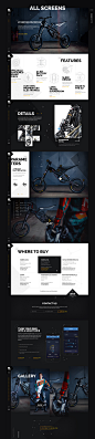 Kuberg – Free Rider website on Behance