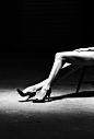 pinterest.com/fra411 #legs - Veronica Taylor photographed by Neave Bozorgi