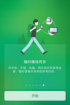 糊涂Q采集到App功能引导页