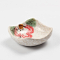 日式调味碟陶瓷餐具 创意小吃小菜碟 火锅酱料碟 甜品零食碟子