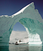 Iceberg arch, Antarctica