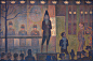 乔治修拉油画作品高清图集 法国点彩派绘画参考资料JPG大图素材