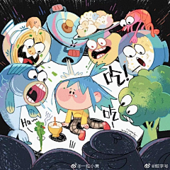 丫吖嘿采集到创意插画