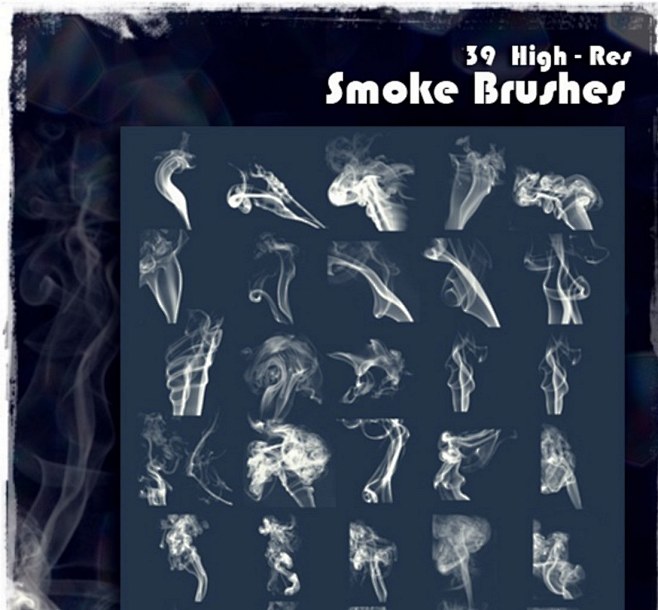 39 Photoshop Smoke B...