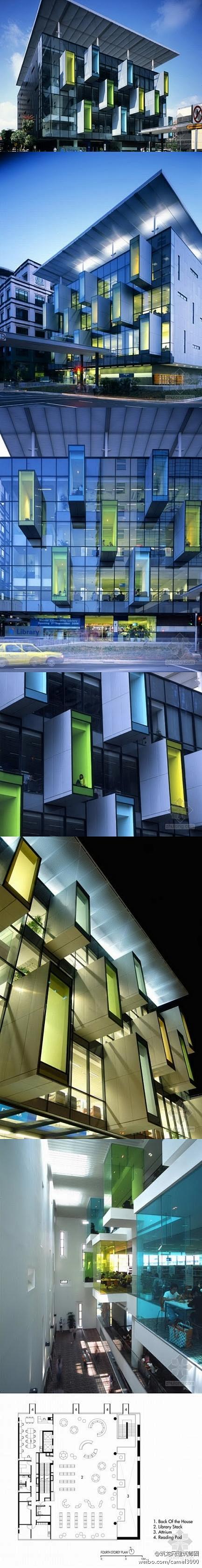筑龙网建筑师圈：碧山公立图书馆，新加坡，...