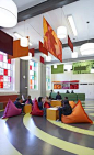 School interior design - http://dzinetrip.com/primary-school-interior-design-in-london-by-gavin-hughes
