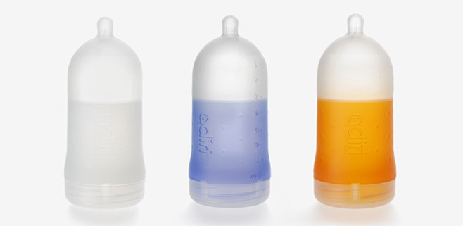 原创设计——Adiri一体化硅胶奶瓶