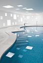 室内游池：将水的宁静引入室内,© A2arquitectos
