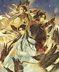 ✔《魔道祖师》千二百作品 古风美男手绘 同人手绘 TV动画