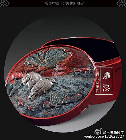 中国手工艺的震撼美，神秘浪漫的漆画之美。