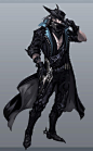 Concept of the Gunslinger (name not final) male, one of three new classes coming in Aion 4.0! Submit designs for his pistols and cannons to LeaveYourLegacy@ncsoft.com, up to November 15!