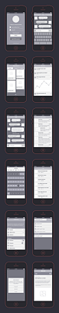 App Wireframes Kit : This wireframe kit comes in handy when starting a new app design project by helping you create the prototyping. The kit contains different UI elements in PSD and AI file formats.