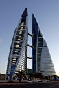 Bahrain World Trade Center - Manama, Bahrain - Architect: Atkins 2008