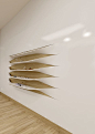 // The wall shelves by Rui Silva, via Behance
曲面的分割、转折与融合 节奏与韵律 层次