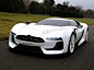 Sporty Futuristic Citroen GT Concept