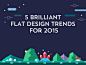 5 Brilliant Flat Design Trends for 2015