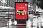 Arabic Burger : a new Kuwaiti burger, with arabic spicesThe Ad. was inspired from the arabic traditional men head wear