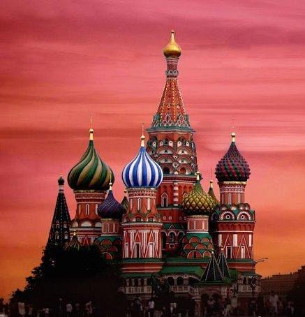 莫斯科红场的罗勒大教堂