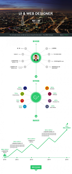 清秋婵采集到专题页设计