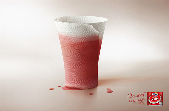 Foxy防水纸巾系列创意广告