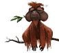 DAY 423. Orangutan by Cryptid-Creations