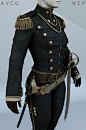 Victorian Guard WIPs01, Aldo Vicente : Some WIPs of my current project. A knight in an 1800's officer's uniform. Trying out the amazing Quixel Suite! Also used Maya and Mental Ray. 

Any feedback is highly appreciated! 