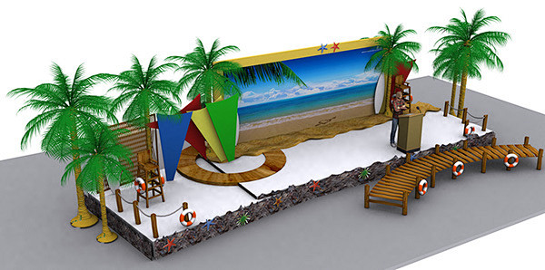 Beach Stage Design :...