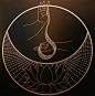神之封印 ｜ 宗教符號圖形之細膩美、繁复美、線條美、几何美。作者葡萄牙藝術家Joma Sipe. 來自www.jomasipe.com
