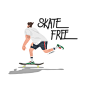 Skate Free ⓒ jeonhwangil