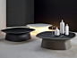 LOW COFFEE TABLE AURA BY BONALDO | DESIGN GINO CAROLLO: 