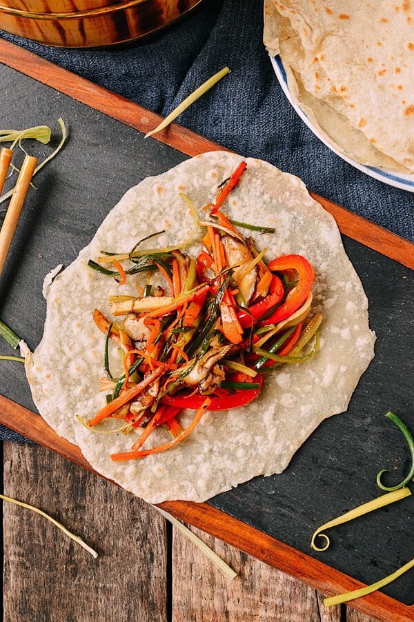 Vegetable Moo Shu, b...