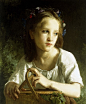 La Petite Ophelie, Adolphe William Bouguereau