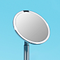 Simplehuman传感器镜-可以做照明也可以做化妆镜。采用最先进的LED和传感器技术嵌入---酷图编号1144124