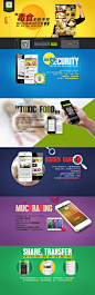 Food safety APP the web version on Behance