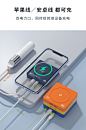 【618预售】MIPOW无线磁吸充电宝Magsafe便携15W移动电源适用于苹果iPhone13专用iPhone12快充promax大容量-tmall.com天猫