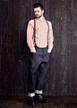 [Ben Sherman Fall/Winter 2012] Ben ShermanFall/Winter 2012这一季Ben Sherman大胆的玩起了mod与英伦摇滚的碰撞混搭，精细剪裁的mod风格搭配街头风格的摇滚,,再加上501复刻风格的仔裤，两个派别的碰撞还是蛮有新意的。