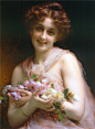 法国画家艾蒂安·阿道夫·皮奥特(1850-1910)油画作品