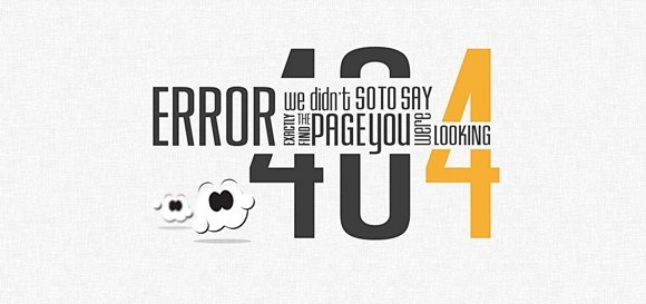 创意404错误页面设计